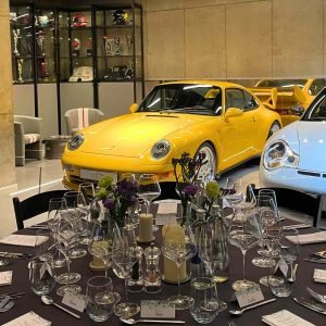VIP vakarienė tarp Porsche RS automobilių – Garaže 9:11 x Le Mans